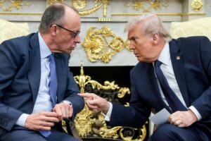Imagen editorial relacionada con: Friedrich Merz y Donald Trump coordinan posturas sobre Irán y Ucrania tras tensiones militares