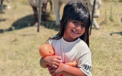 Imagen editorial relacionada con: Campaña solidaria para Helena Vitale: la niña de Azul que necesita tratamiento oncológico en Estados Unidos