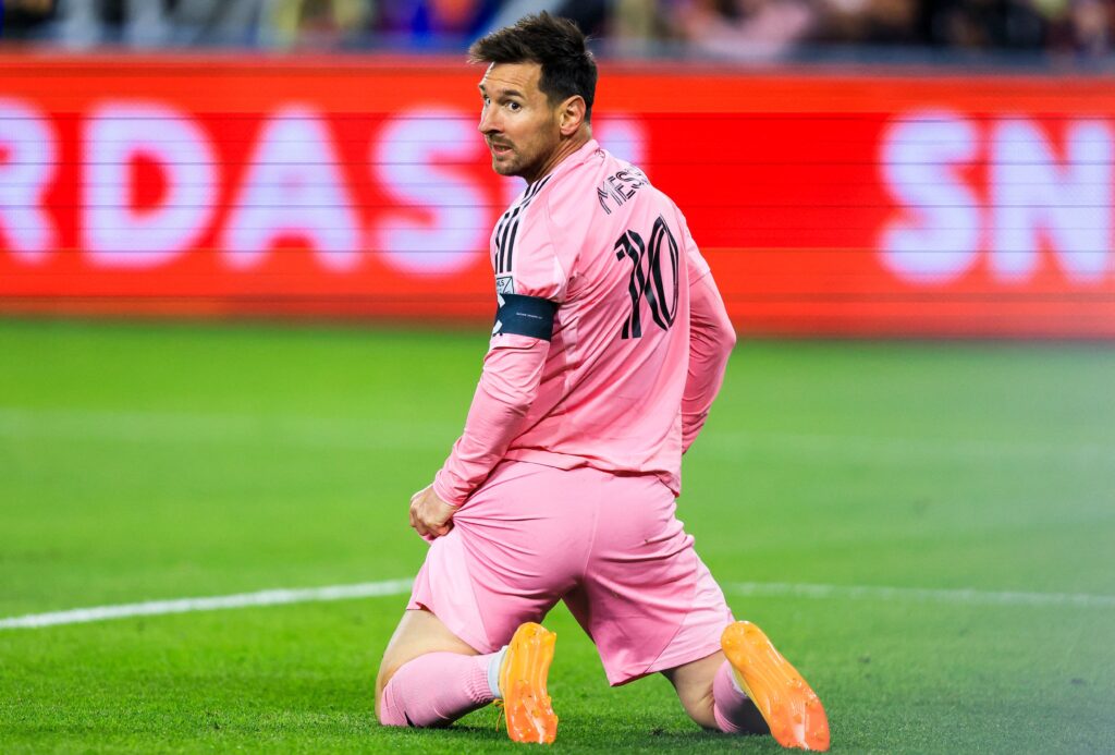 Imagen editorial relacionada con: La MLS le quitó un gol a Lionel Messi tras la victoria del Inter Miami
