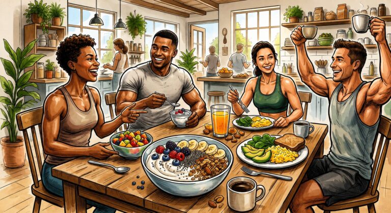 Imagen editorial relacionada con: Expertos recomiendan tres desayunos clave para potenciar la masa muscular y el rendimiento físico