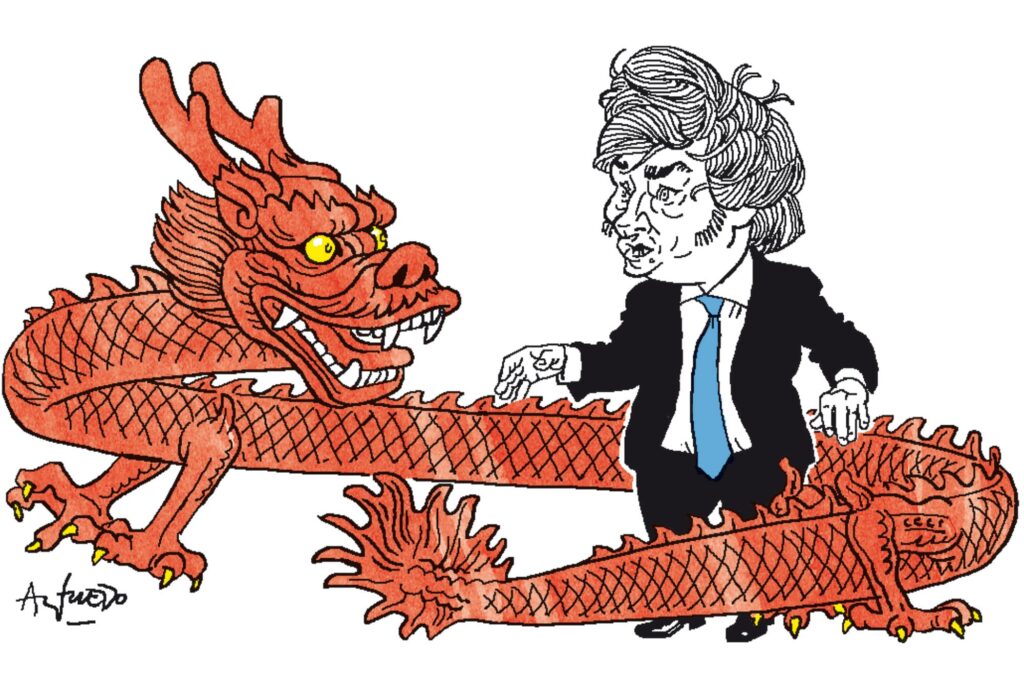 Imagen editorial relacionada con: Presión de Washington sobre la Hidrovía: Santiago Caputo mantuvo reuniones clave con el entorno de Trump
