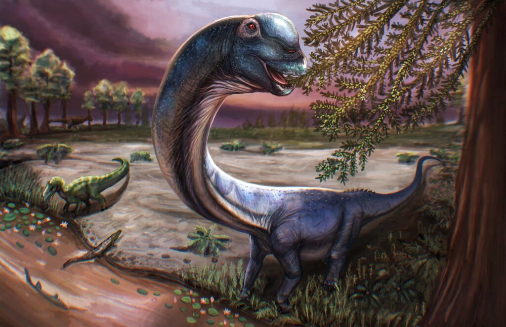 Imagen editorial relacionada con: Hallazgo en Tailandia: descubren al Nagatitan, el dinosaurio más grande del sudeste asiático