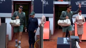 Polémica en el Masters de Roma por un gesto de Luciano Darderi