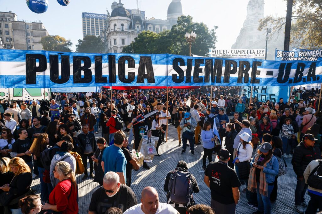 Imagen editorial relacionada con: La UBA reclama a la Corte Suprema una definición urgente sobre la Ley de Financiamiento Universitario