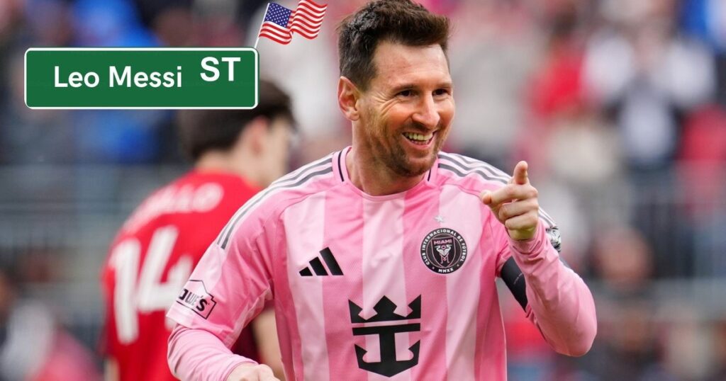 Nueva Jersey oficializó la creación de la calle Leo Messi Way
