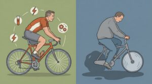 Imagen editorial relacionada con: El ciclismo regular reduce la grasa intramuscular y estabiliza los niveles hormonales en hombres
