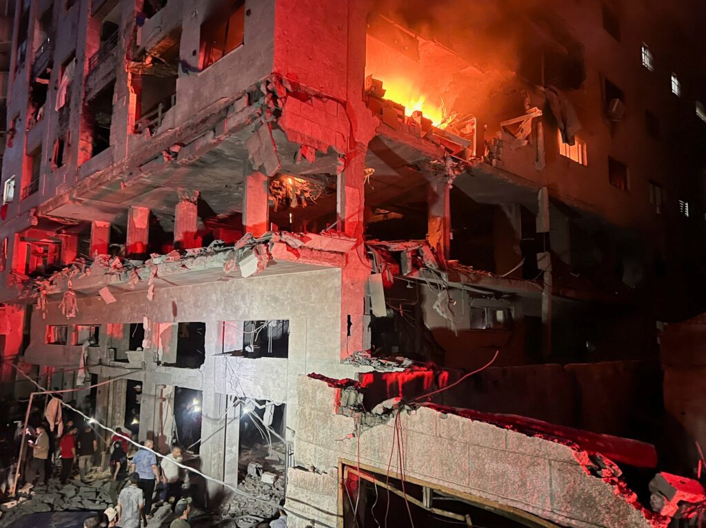 Israel atacó al jefe del brazo armado de Hamas en la ciudad de Gaza