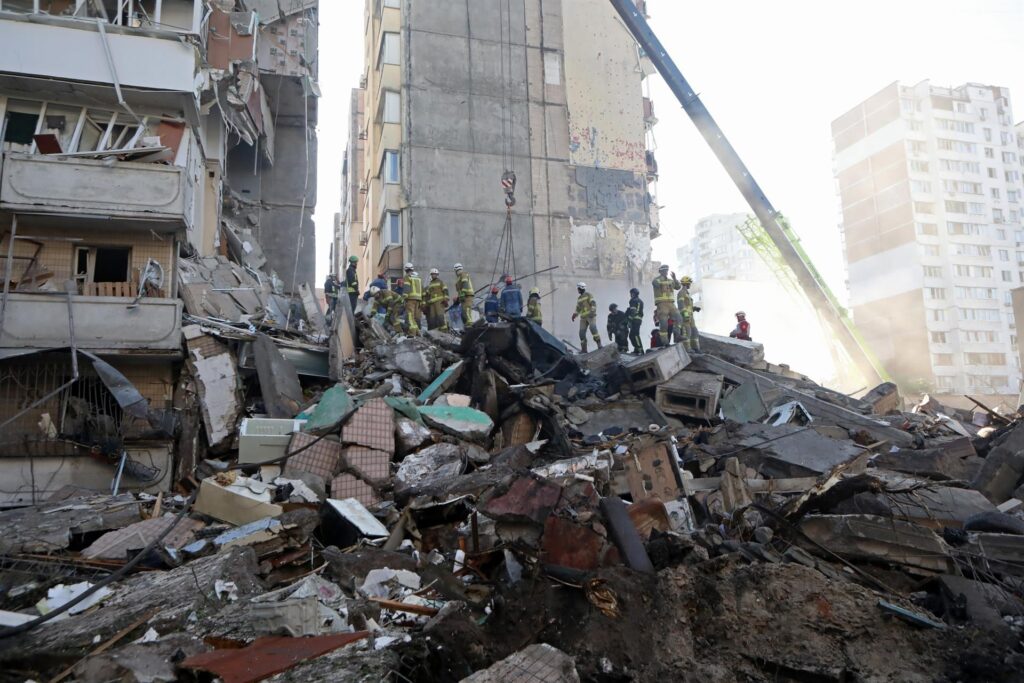 Imagen editorial relacionada con: Ucrania solicita reunión urgente del Consejo de Seguridad de la ONU tras bombardeo masivo en Kiev