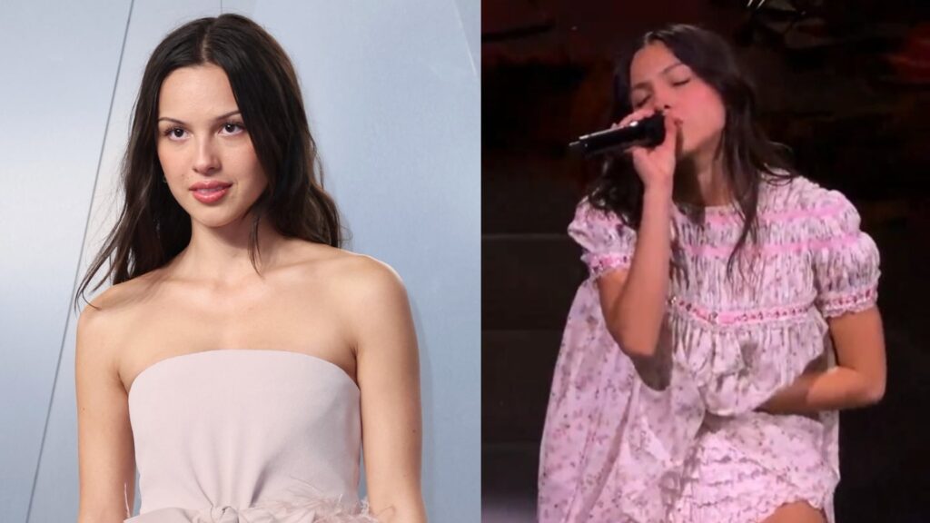 Imagen editorial relacionada con: Olivia Rodrigo genera controversia en España por el uso de estética infantil en su vestuario