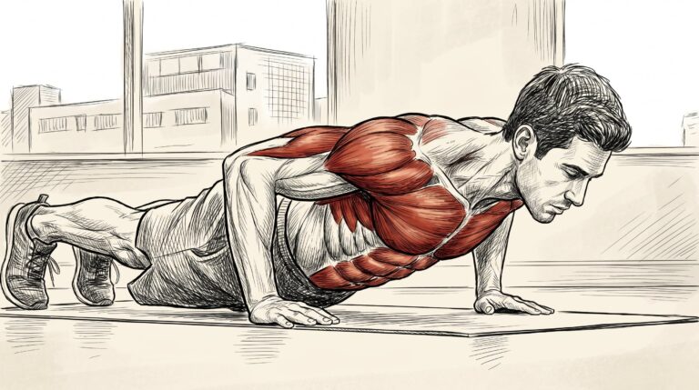 Imagen editorial relacionada con: Expertos determinan el tempo exacto de las flexiones para maximizar la fuerza y masa muscular