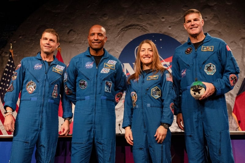 Imagen editorial relacionada con: Victor Glover y la tripulación de Artemis II revelaron los desafíos psicológicos de la misión lunar
