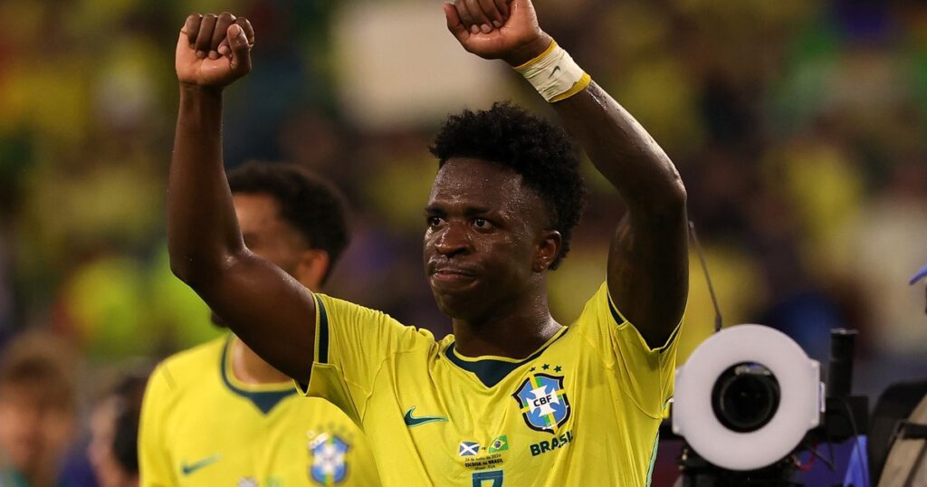 Vinicius igualó un récord histórico de Ronaldo y Romario en el Mundial