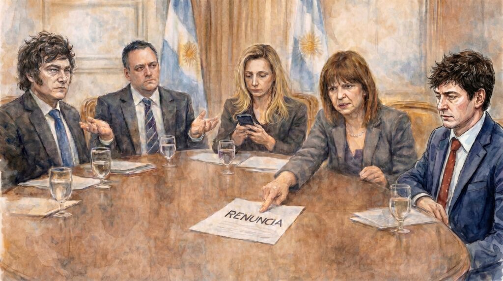 Adorni prepara su defensa en el Congreso ante la presión opositora