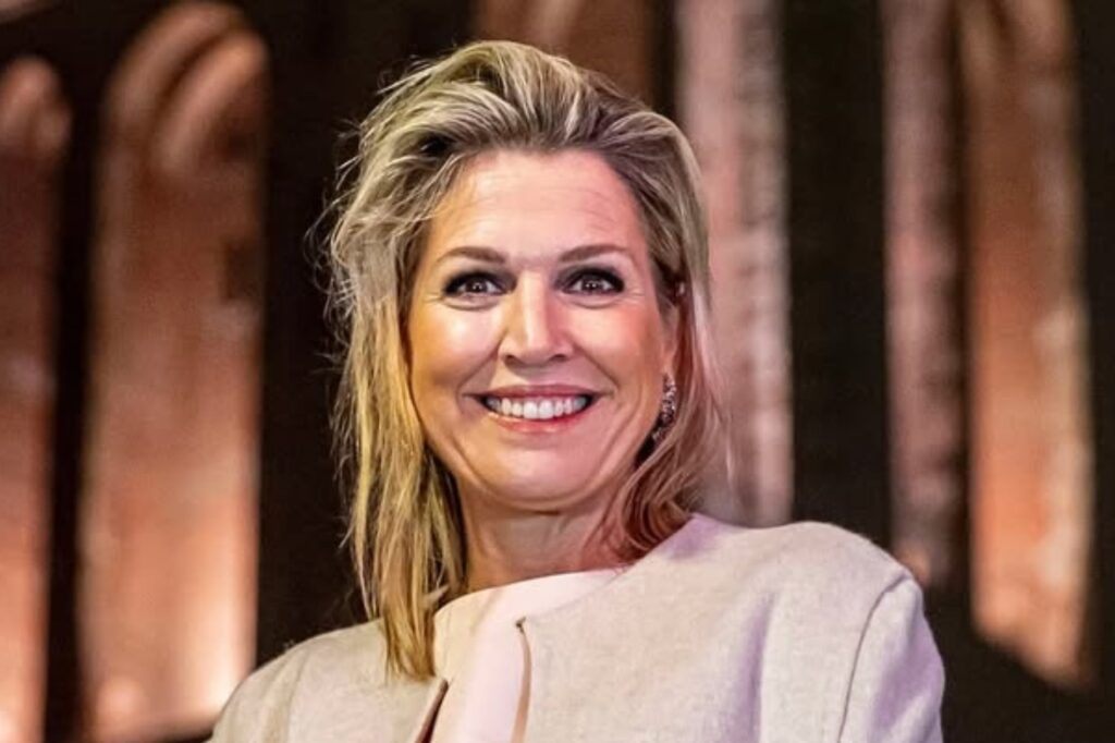 Máxima Zorreguieta impone tendencia con un look bicolor en Utrecht