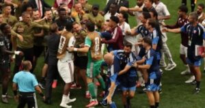 Escándalo en el Mundial: batalla campal tras la goleada de Canadá a