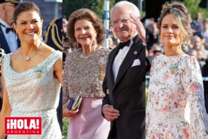 Los reyes de Suecia celebraron sus bodas de oro en Estocolmo