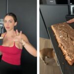 Caro Calvagni presentó su receta de budín de banana saludable