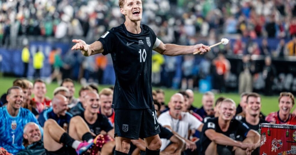 Noruega clasificó a 16avos y el festejo vikingo es furor en el Mundial