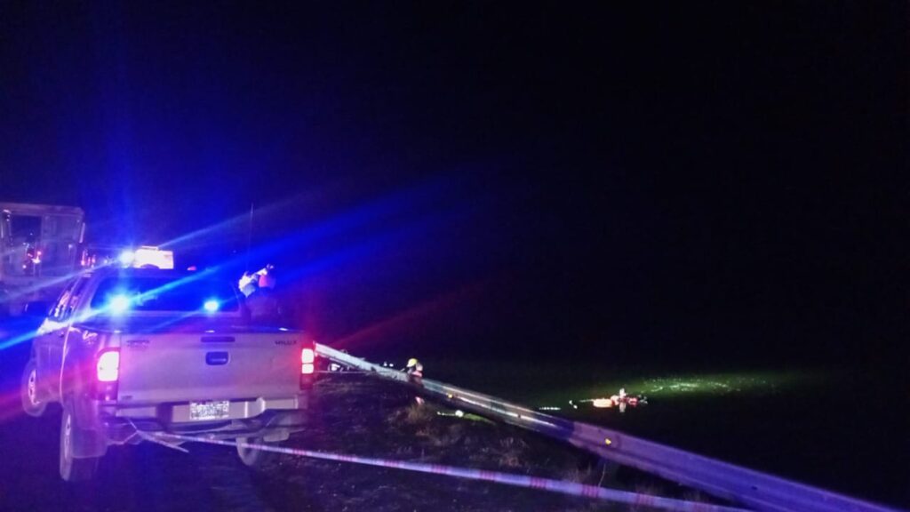 Tragedia en La Pampa: mueren cuatro mujeres al caer su vehículo a una