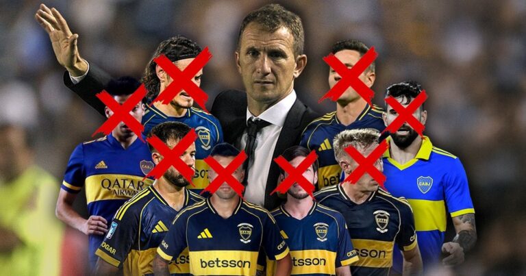 Arruabarrena inició su ciclo en Boca con una purga de ocho futbolistas
