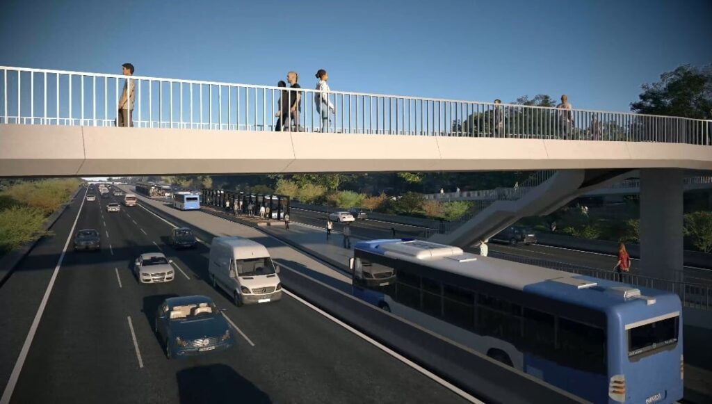 Cierran la Autopista Dellepiane por obras: cómo serán los desvíos