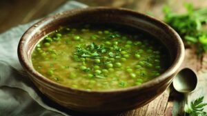 Sopa de arvejas: la receta para combatir el frío en menos de una hora