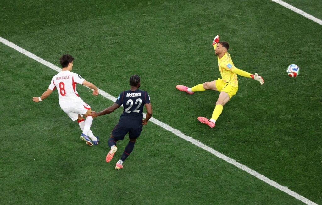 Turquía venció 3-2 a Estados Unidos y cortó el invicto de Pochettino
