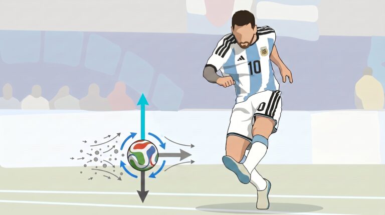 La física detrás del efecto de Messi: cómo la ciencia explica sus