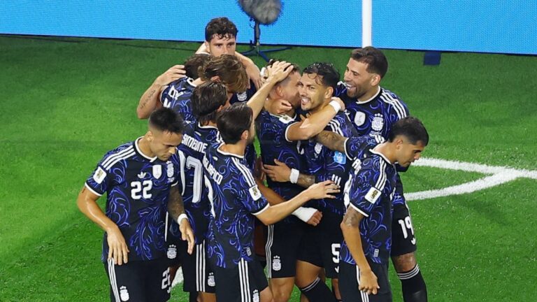 Argentina venció 3-1 a Jordania y cerró el Grupo A con puntaje ideal