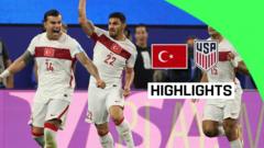 Turquía venció 3-2 a Estados Unidos en el cierre del Grupo D