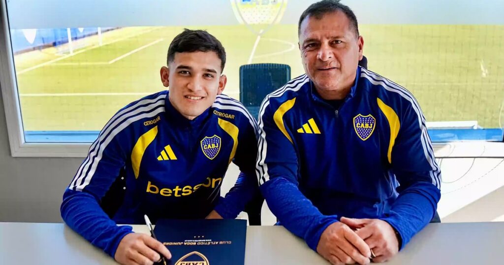 Boca Juniors blindó a Dylan Gorosito con contrato hasta 2030