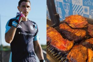 Dibu Martínez mostró la intimidad del asado de la Selección en Kansas