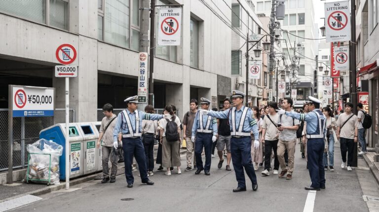Tokio aplica multas inmediatas por arrojar basura en Shibuya