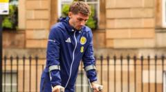 Billy Gilmour queda fuera del Mundial por una lesión de rodilla