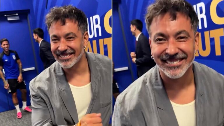 Argentina venció a Jordania y Lavezzi se sumó a los festejos en Dallas