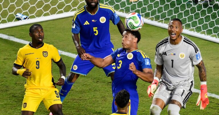 Ecuador empató ante Curazao y complicó su futuro en el Mundial 2026