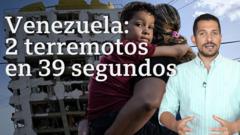 Doble terremoto en Venezuela deja cientos de víctimas y daños totales