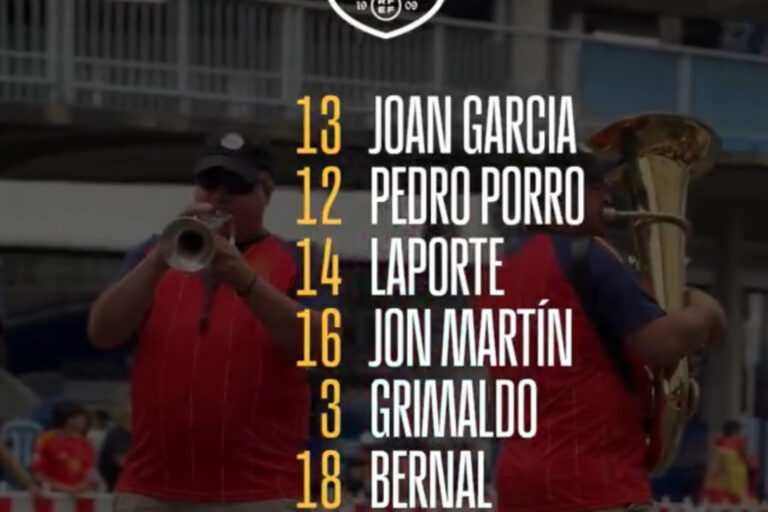 Marc Bernal y Jon Martín debutan en la selección de España ante Irak