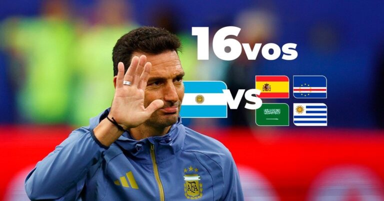 Argentina espera rival en 16avos: las opciones entre España y Uruguay