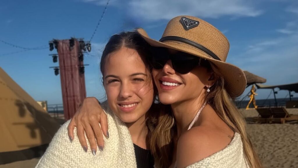 Evangelina Anderson viajó a Marbella para reencontrarse con Martín