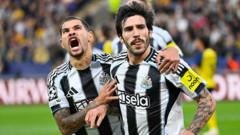 Arsenal inicia gestiones por Bruno Guimaraes y Sandro Tonali