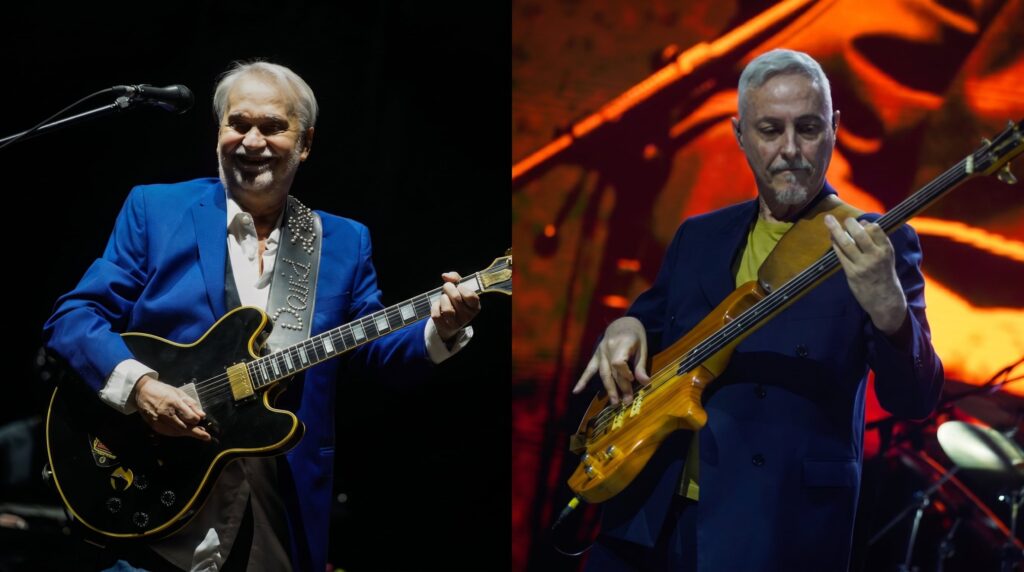 Lebón y Aznar iniciaron el regreso de Serú Girán en el Movistar Arena