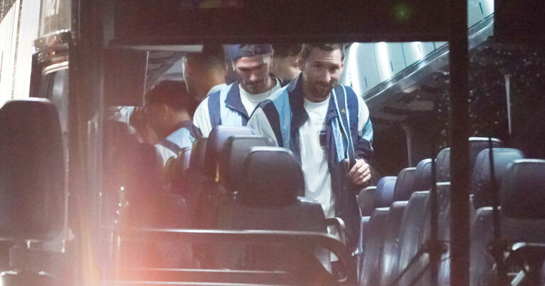 La Selección Argentina llegó a Atlanta para enfrentar a Egipto