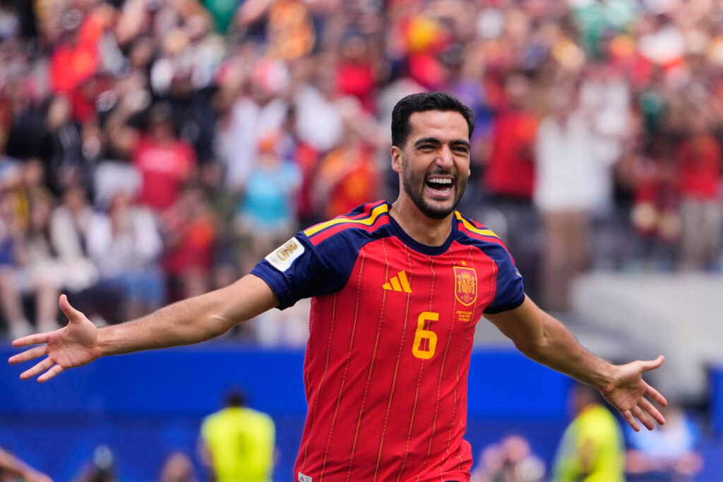 España vence a Bélgica con gol de Mikel Merino y pasa a semifinales