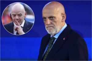 Javier Tebas exigió la renuncia de Gianni Infantino al frente de la