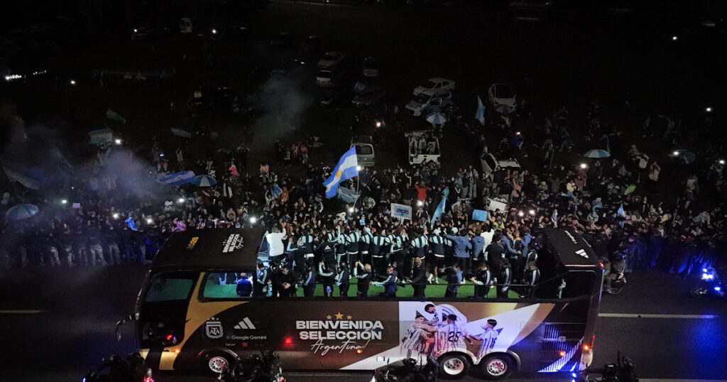 La AFA difundió imágenes exclusivas del regreso de la Selección
