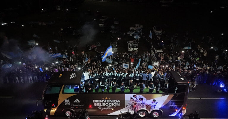 La AFA difundió imágenes exclusivas del regreso de la Selección