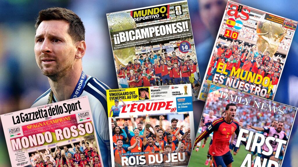 España se consagró campeona del mundo tras vencer a la Argentina