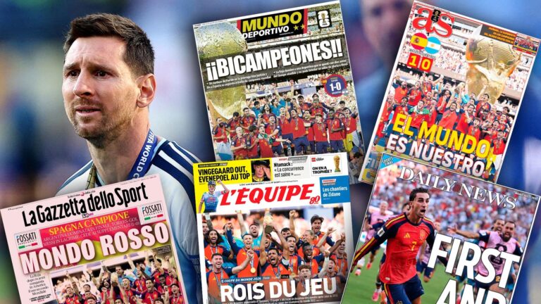 España se consagró campeona del mundo tras vencer a la Argentina