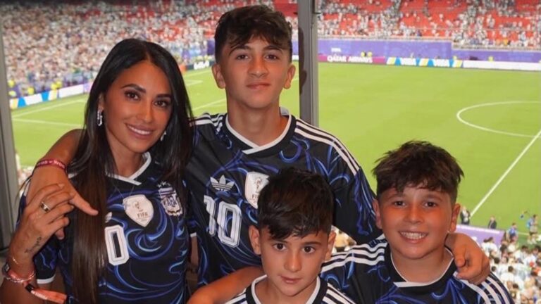 Argentina venció a Suiza y Antonela Roccuzzo celebró el pase a semis